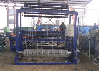 China Hinge Joint Galvanized Wire Mesh Weaving Machine 1.8 - 2.5mm Wire Diameter supplier