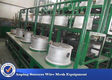 China Green Color Simple Structure Wet Wire Drawing Machine Straight Feeding Type supplier