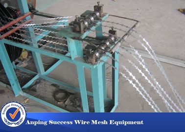 China 80-100kg/h Concertina Wire Making Machine For Security Fence Production Tailored Solutions supplier