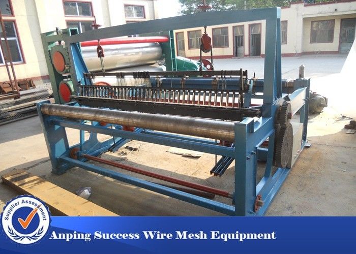 Hot Dip Galvanized Crimped Wire Mesh Machine Mine Screen Loom Heavy Duty Type