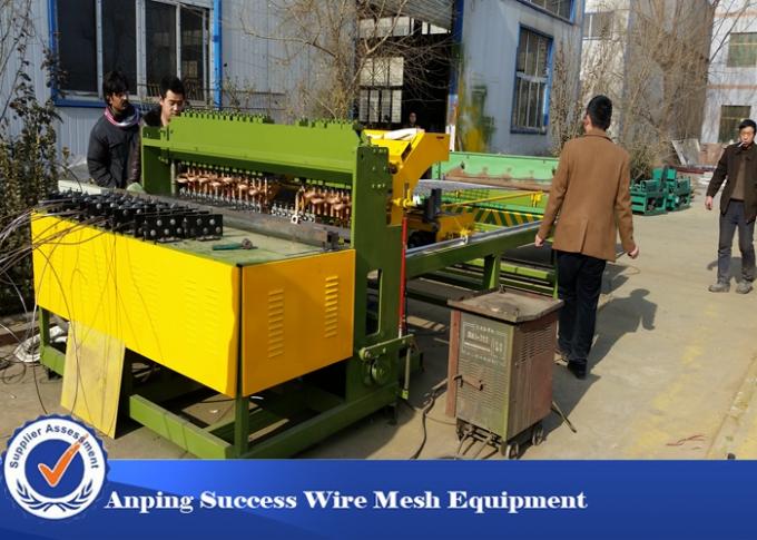 Animal Wire Cage Welding Machine , Wire Net Making Machine 380V - 420V
