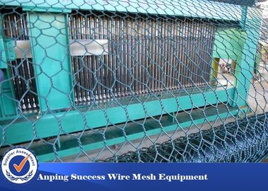 China 4300mm Width Gabion Mesh Machine Wire Mesh Equipment Easy Operation supplier