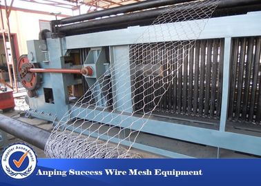China Customized Color / Size 60x80mm Gabion Mesh Machine For Weaving Mesh supplier