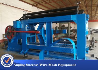 China 4300mm Width Wire Gabion Mesh Machine / Equipment Hydraulic Drive supplier