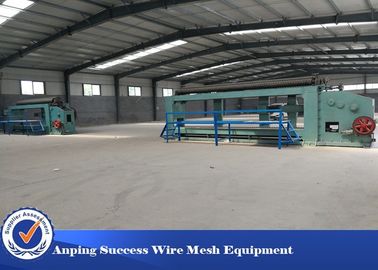 China Professional Gabion Making Machine / Hexagonal Wire Netting Machine 100x120mm supplier