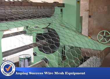 China PVC Coated Hexagonal Wire Mesh Machine For Cages Easy Operation 4.6T supplier