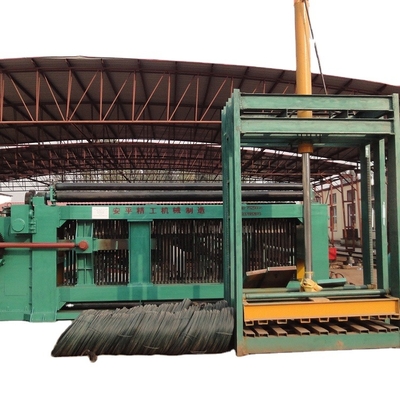 China Green Hexagonal Wire Netting Machine 380v50hz High Speed 50-100m/Min supplier