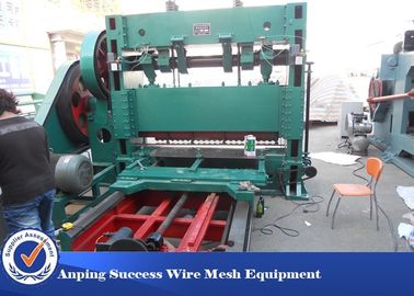 China Low Noise Expanded Metal Equipment , Expanded Metal Mesh Making Machine supplier