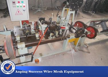 China Motor 2.2kw High Speed Barbed Wire Machine For Producing Single Stranded Barbed Wire supplier