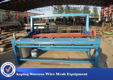 China Semi Automatic Hydraulic Crimped Wire Mesh Machine With Woven Technique And 7.5kw Power supplier
