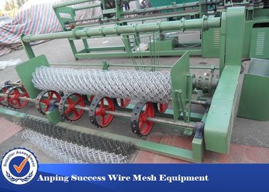 China 2000mm Single Wire Chain Link Fence Making Machine Fully Automatic supplier