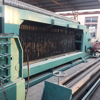 China Max Width 4300mm Gabion Mesh Machine Featuring Galfan Wire for Robust Wire Mesh Production in Civil Engineering Projects supplier