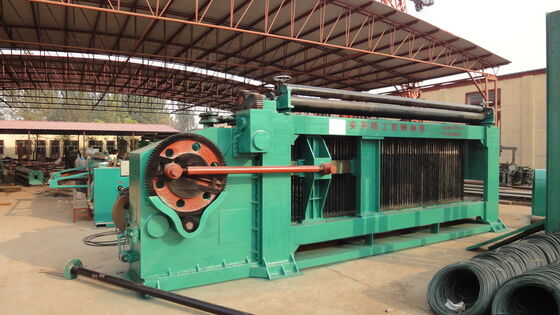 China Heavy Duty Gabion Box Machine Type Durable Wire Mesh Equipment for Gabion Production and Construction Applications supplier
