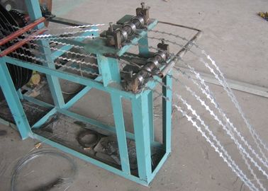 3KW Power Razor Wire Machine Price For Security Fence Production Efficiency supplier