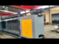 4300mm Width Wire Gabion Mesh Machine / Equipment Hydraulic Drive